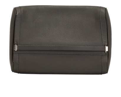 Hermes Toiletry Pouch, &pound;295, Accessories, Grey, Leather, Front view